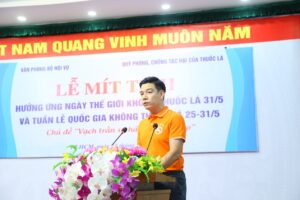 Hơn 250 đại biểu tham gia mít tinh phòng, chống tác hại thuốc lá tại TP.HCM